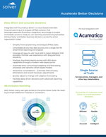 Acumatica Datasheet Thumbnail